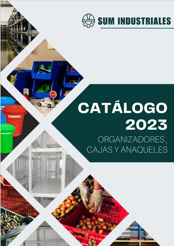 CATÁLOGO DE ORGANIZADORES, CAJAS, ANAQUELES Y TACHOS
